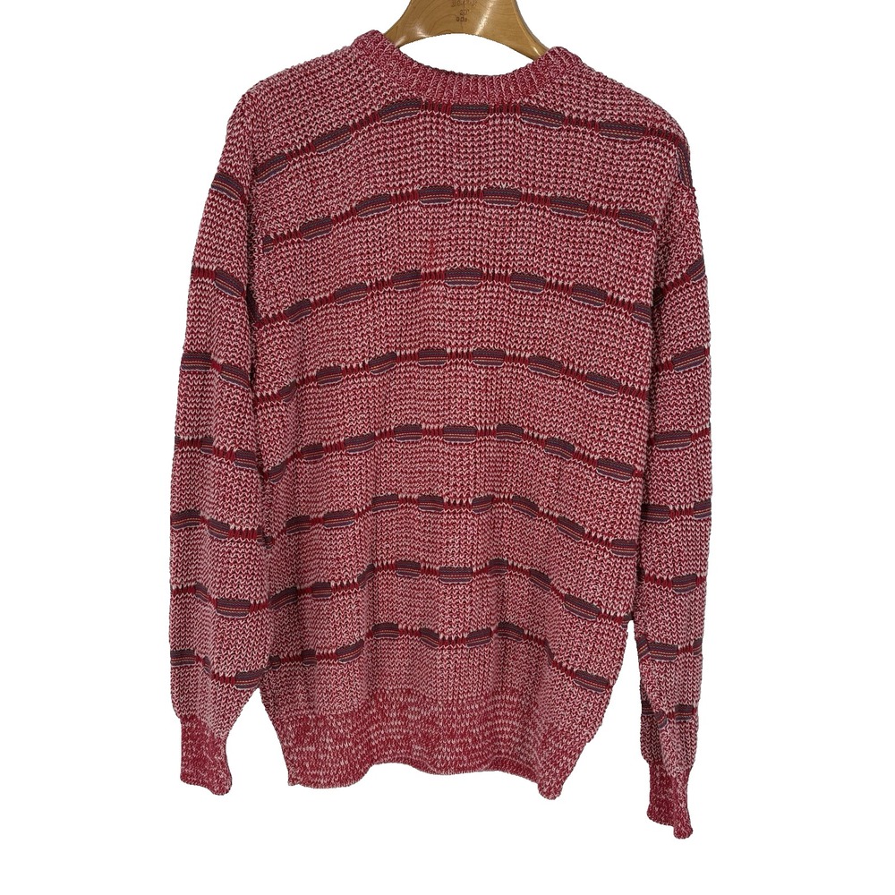 VTG Colours  Alexander Julian Mens Colorful Pullover Cotton Sweater‎ 2XL Grandpa